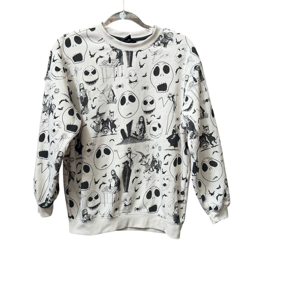 Disney Nightmare Before Christmas Sweatshirt Pullover Crewneck Size Small